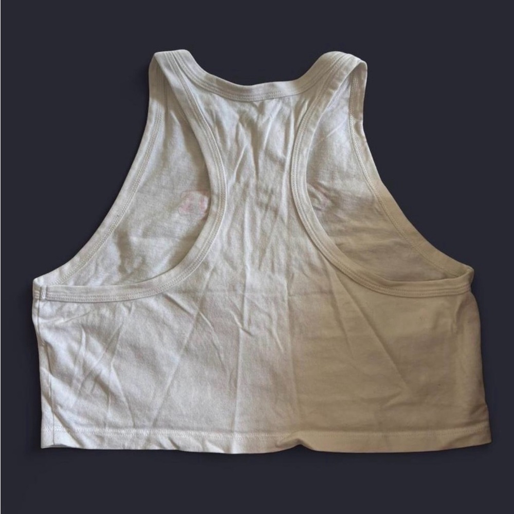 Spiritual Gangster White and Red Tank Top - Picture 3 of 3